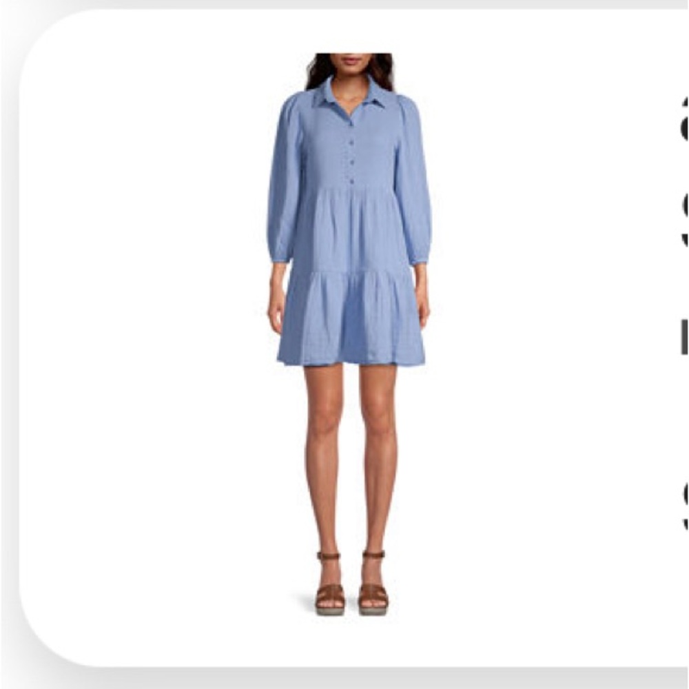 Blue dress